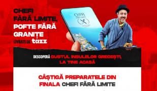 Câştigă meniul concurentului câștigător din finala Chefi fără limite! Simte-te ca un adevărat Chef la degustare