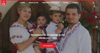 site-ul oficial al PSD