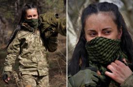 ''Femeia care aduce moartea'', o lunetistă de elită din Ucraina, promite că va lupta ''până la capăt'' cu măcelarii lui Putin