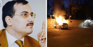 Cine e bărbatul care a intrat cu maşina în gardul Ambasadei Rusiei. Avea o condamnare pentru că şi-ar fi abuzat sexual fiica