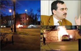 Jandarmeria Română: Bogdan Drăghici și-a dat foc în momentul în care s-a încercat scoaterea sa din mașină