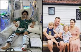 Chanelle şi familia ei