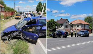 Șapte persoane au fost rănite, în urma unui accident cu trei mașini în Cluj. Printre victime se află și un copil de un an
