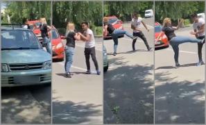 Adolescent bătut pe stradă de o şoferiţă de 40 de ani, după ce a traversat strada ilegal, în Focşani