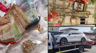 captură de aur a Poliției Române