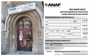 ANAF a anunţat termenul limită până când va putea fi depusă Declaraţia Unică. Cine trebuie să completeze formularul