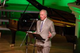 Prinţul Charles, mesaj în limba română, la Sibiu