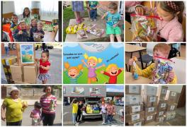 RoOmenia a trimis peste 2500 de pachete cadou pentru copii, de 1 iunie