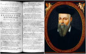 Un manuscris cu profeţiile lui Nostradamus, furat în urmă cu 15 ani, a fost returnat bibliotecii din Roma