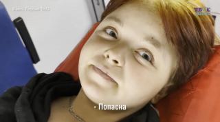 fetiță din Ucraina