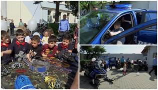 Sute de elevi au petrecut Ziua Copilului, în avans, la Ziua Porţilor Deschise