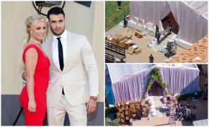 Nunta lui Britney Spears cu Sam Asghari, întreruptă de fostul soţ al cântăreţei.