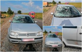 Un muncitor care lucra la un drum din Botoșani, lovit în plin de un şofer băut de 27 de ani. Bărbatul de 58 de ani a murit pe loc