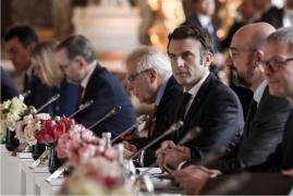 Macron: "Războiul este o realitate în Ucraina. Este la porţile României şi ameninţă întregul nostru continent"
