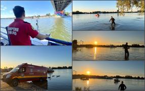 Un tânăr de 18 ani a dispărut în apele Dunării, după ce a intrat și nu a mai ieșit. Căutările salvatorilor s-au oprit după apus