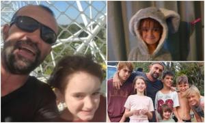 Un tată a șase copii a împărtășit durerea pierderii unei fiice, după un accident ciudat într-un camping