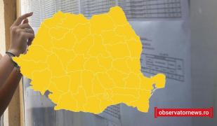 Note evaluare națională 2022 - edu.ro. Situația pe județe și în București, privind rezultatele la evaluarea națională