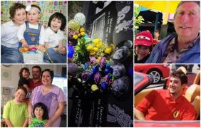 Tatăl (stânga jos), bunic (dreapta sus), şofer (dreapta jos)