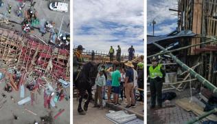 Cel puţin patru morţi şi zeci de răniţi după prăbuşirea unei tribune într-o arenă din Columbia