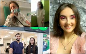 O tânără de 21 de ani a primit un diagnostic teribil, după ce s-a dus la medic cu tulburări de vedere „Viața mea a fost dată peste cap”