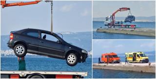 "Am fost șocat, știam că nu vor ieși în viață". O mamă şi fiul ei s-au legat de volan cu cătuşele şi au plonjat cu maşina în mare, lângă Salonic