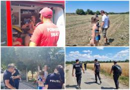 Fata de 14 ani a fost găsită de salvatori, starea ei fiind stabilă.
