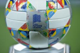 Minge de fotbal folosită la Liga Naţiunilor