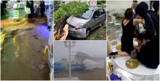 Dezastru la Ruse și Burdur, după ce grindina și rafalele de peste 100 km/oră au lovit cu putere cele două orașe