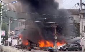 Avionul militar s-a prăbuşit într-un cartier rezidenţial din China