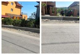 Oamenii dintr-o comună din Sălaj s-au trezit că nu mai pot intra în curți, după ce muncitorii "au lucrat" la reabilitarea drumului