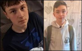 Jamie (stânga) şi Alfie (dreapta)