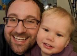 Sholom Tauber şi tatăl său