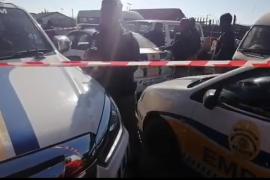 Clipe de haos lângă Johannesburg