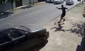 "Ai murit? Eşti şmecher?". Brăileanul care și-a spulberat rivalul cu mașina merge la închisoare. Accidentul a fost filmat