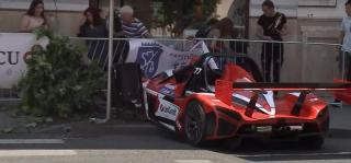 pilotul Mihai Leu - accident la Raliul din Târgu Mureș