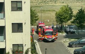 bărbat căzut de la etajul 4 în Voluntari
