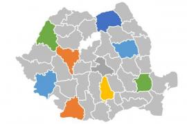 Harta României apare modificată în Manualul de Identitate Vizuală pentru PNRR