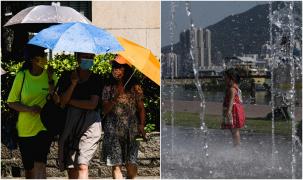 China se topeşte la temperaturi de cel puțin 40 de grade Celsius