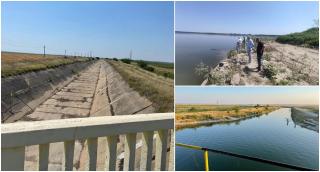 În Teleorman, Olt și Dolj nu mai există apă pentru irigații. Petre Daea: "La Zimnicea, o parte din vadul Dunării s-a transformat în plajă"