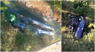 33 de morți după ce un autobuz s-a prăbușit de pe un pod, de la zeci de metri înălțime, în valea unui râu din Kenya