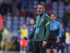 Toni Petrea, la meciul CFR Cluj - FCSB