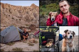 Tom Turcich alături de Savannah