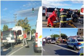 Accident cu 12 răniţi, la ieşirea din Arad