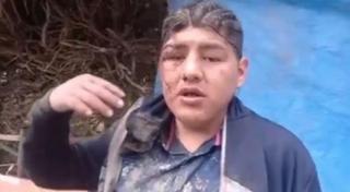 Bărbatul a participat la un ritual ciudat bizar