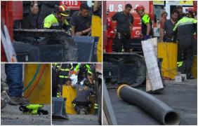 Un bărbat din Roma a stat îngropat opt ore într-un tunel pe care îl săpa pentru a ajunge să spargă o bancă