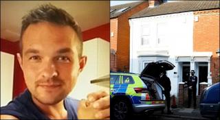 Bărbatul a fost găsit îngropat în grădina din spatele casei.