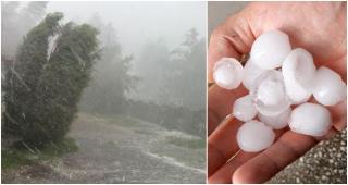 Continuă ploile torențiale și vijeliile. Trei sferturi din țară, sub cod galben de vreme severă în următoarele ore