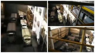 Camioane militare ruse filmate în apropierea reactoarelor de la centrala Zaporojie. Rusia refuză să demilitarizeze zona