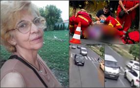 Filmul accidentului din Popeşti-Leordeni, unde un polițist a lovit mortal o femeie pe trecerea de pietoni. Sora victimei: "Și aparatul auditiv era spart"