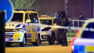 Incident armat într-un centru comercial din sudul Suediei: S-au tras aproximativ 20 de focuri de armă, cel puțin două persoane au fost rănite